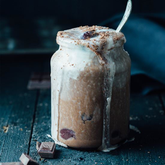 Boozy Black Forest Shake