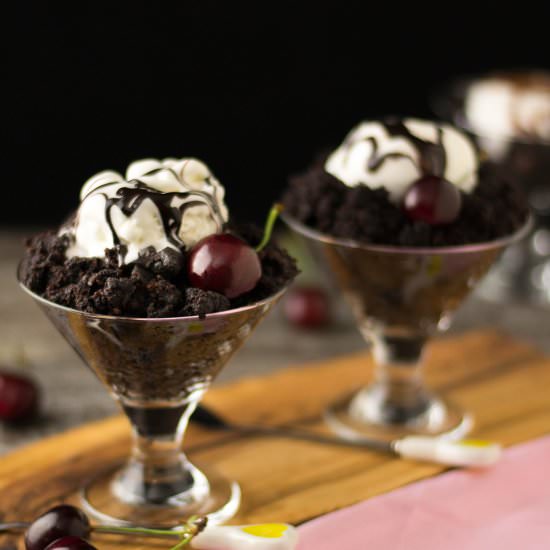 9 Minute Brownie Sundae