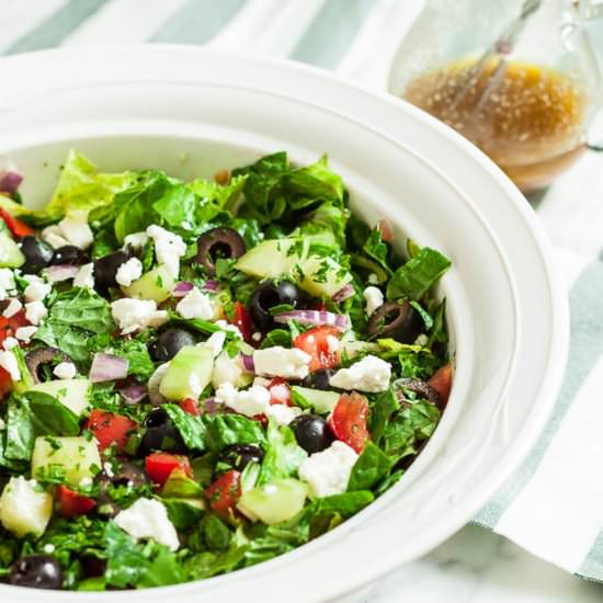 chopped Greek salad