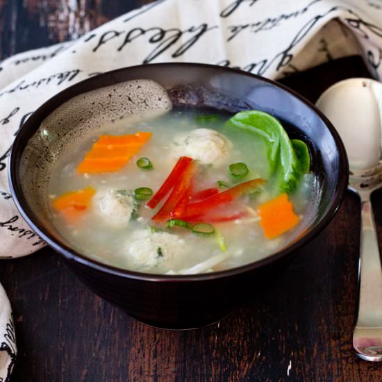 Chicken Meatball Soup