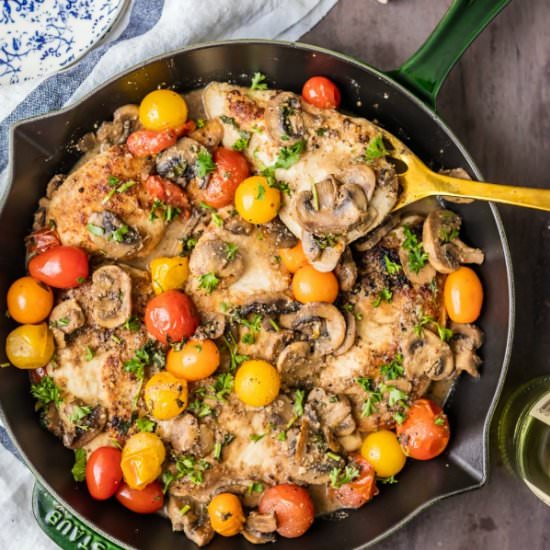 Gluten Free Chicken Marsala