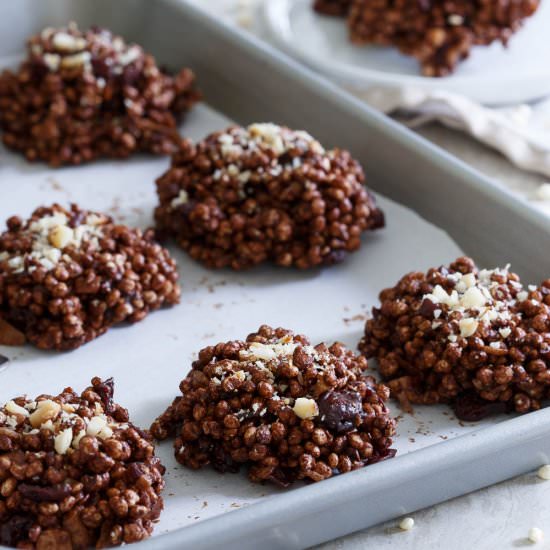 Puffed Millet Cookies
