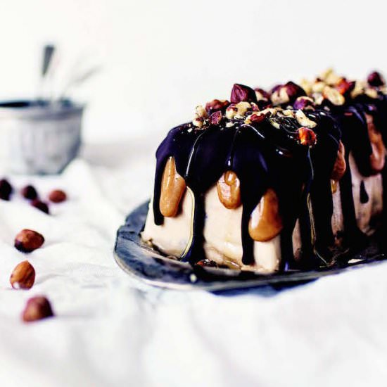 snickers ice cream cake