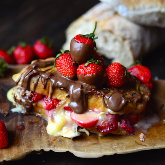 Strawberry Brie French Toast