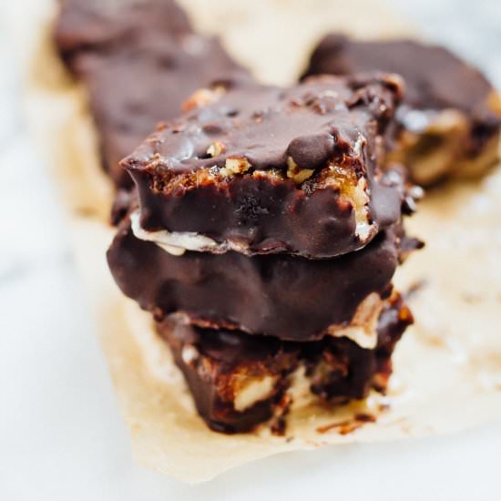 Chocolate Banana Ice Cream Bars