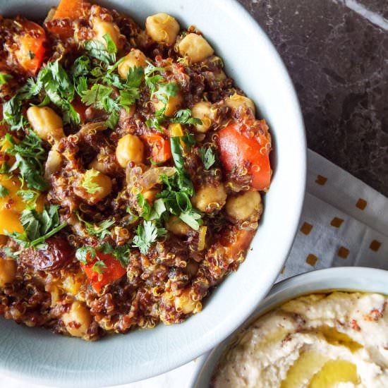 Quinoa Vegetable Tagine