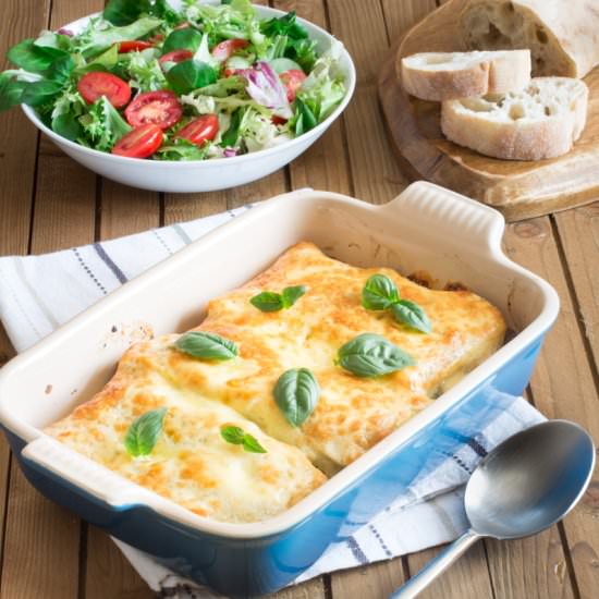 3-Minute Vegetable Lasagne