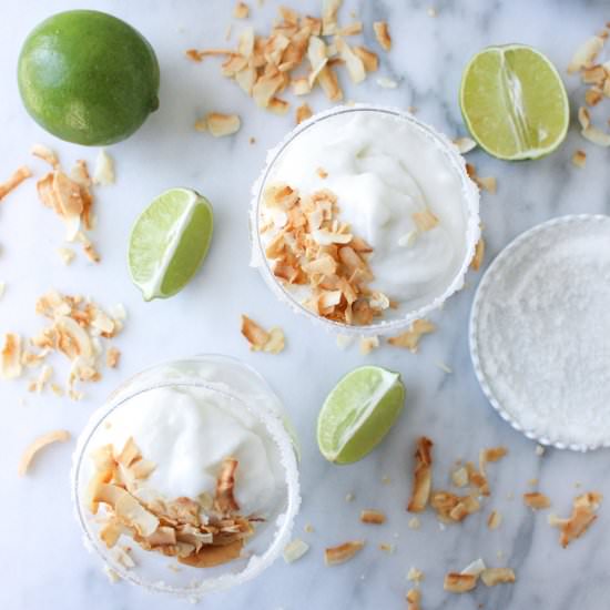 Coconut Margarita Slushies