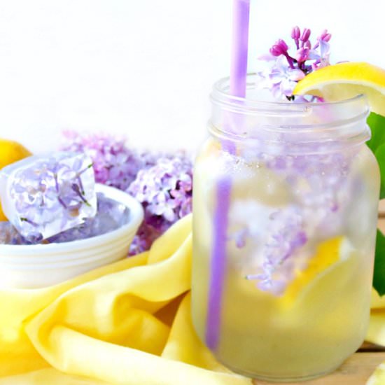 Lilac Infused Country Lemonade