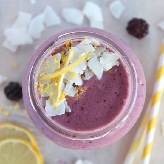 Blackberry Cheesecake Smoothie