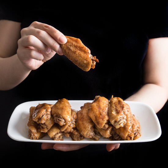 Honey Garlic Chicken Wings
