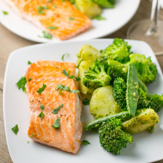 Pan Fried Salmon