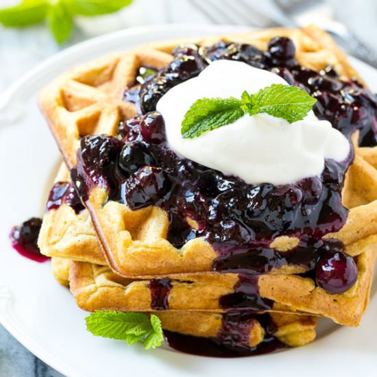Oatmeal Waffles