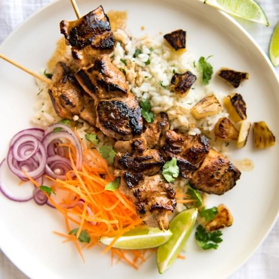 HAWAIIAN PINEAPPLE COCONUT CHICKEN