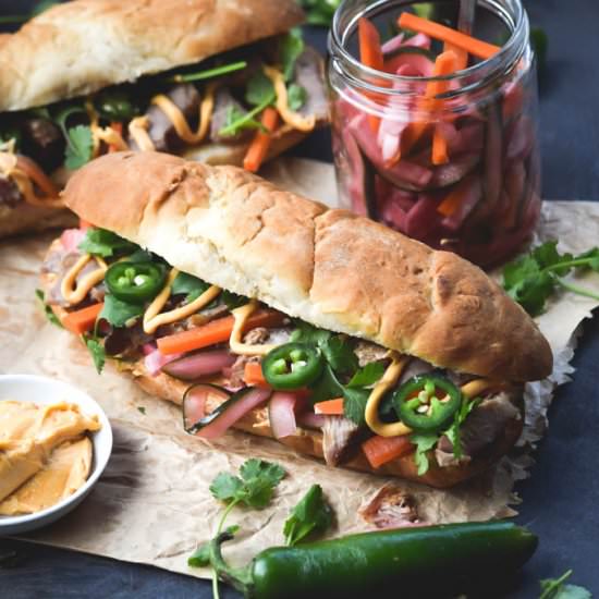 Vietnamese Pork Bahn Mi