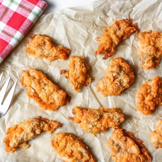 Crispy Buffalo Chicken Fingers