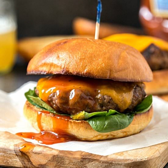 Carolina Style Angus Beef Burger