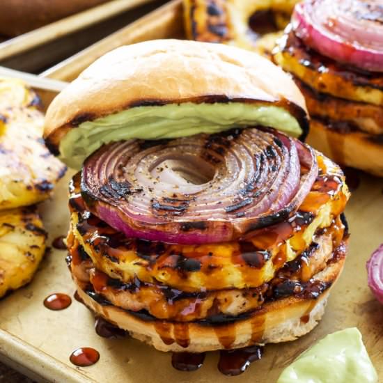 Teriyaki Turkey Burgers
