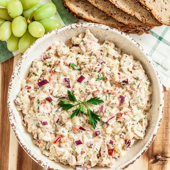 Lemon Chicken Salad Sandwich