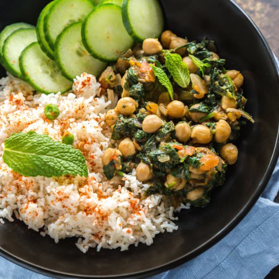 Chana Saag