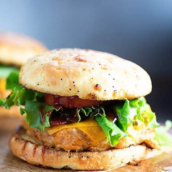 BBQ Chicken Burgers