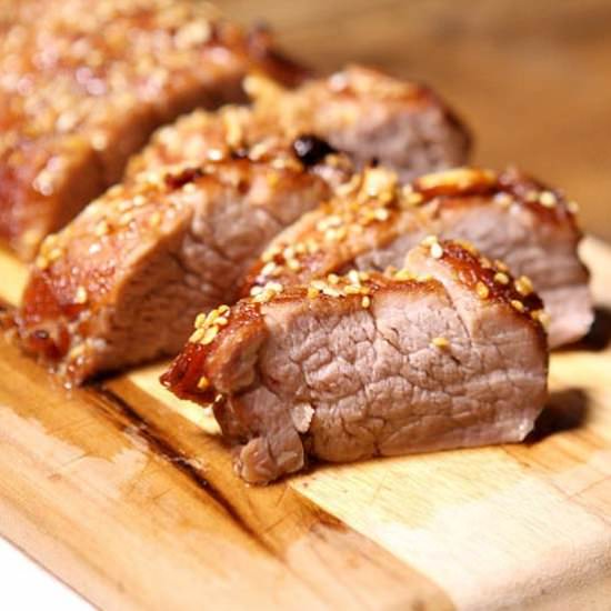 Honey Sesame Pork Tenderloin