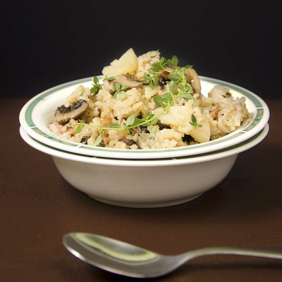 Cast Iron Rice With Vegetables