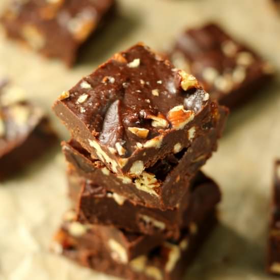 Dark Chocolate, Fruit & Nut Fudge