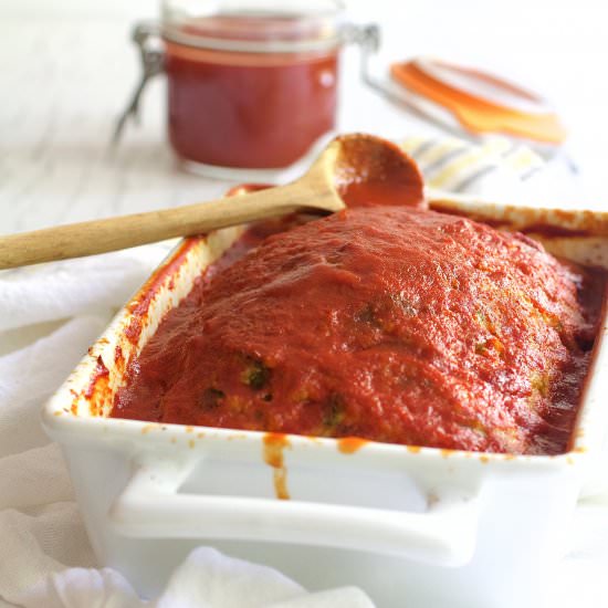 Spinach Feta Turkey Meat Loaf