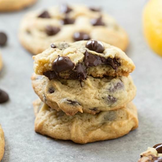 Lemon Cream Cheese Chocolate Cookie