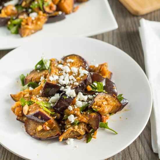 Roasted Eggplant Salad