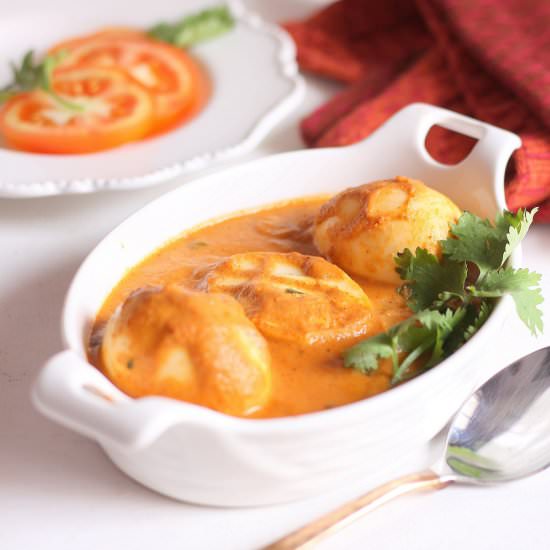 Egg Butter Masala