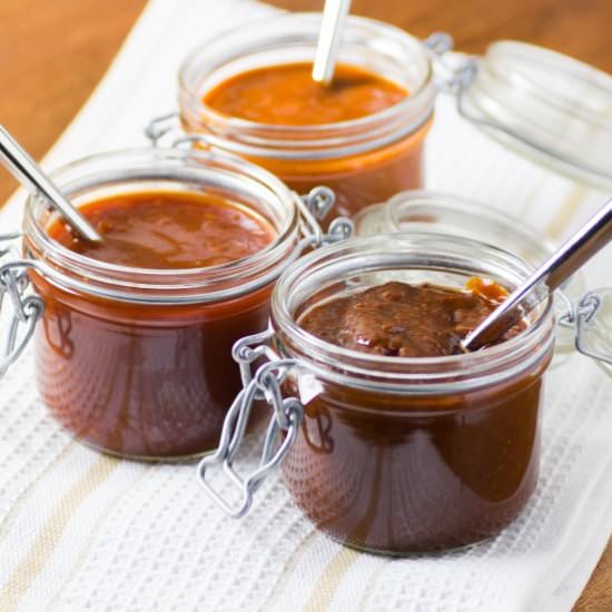 Trio of BBQ Sauces