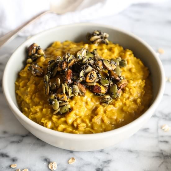 Golden Milk Oatmeal