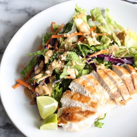 Easy Asian Chicken Salad
