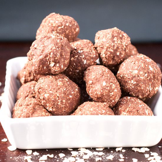 Easy Cacao No Bake Cookies