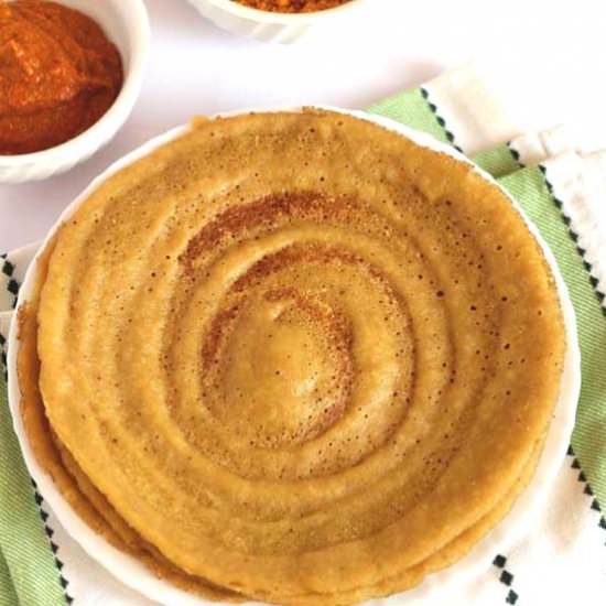 Raw Banana Dosa