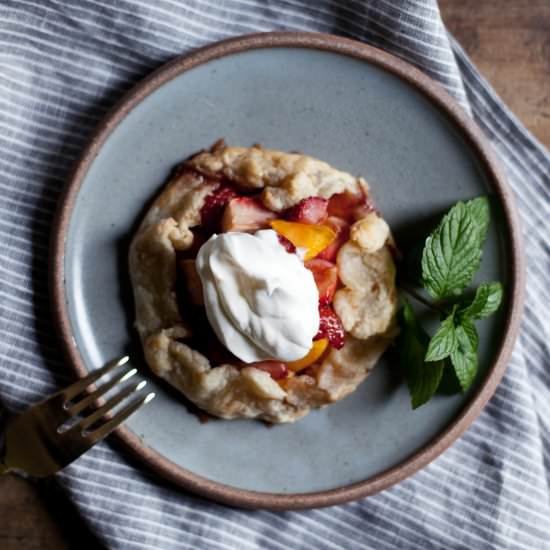 MANGO STRAWBERRY MINI GALETTES