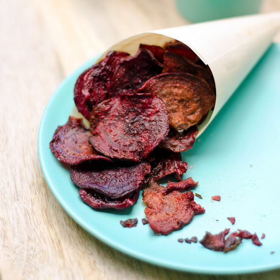 Salt & Vinegar Beetroot Chips