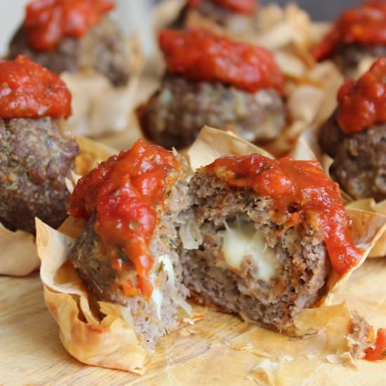 Meatball Cupcakes