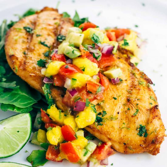Grilled Tequila Lime Chicken