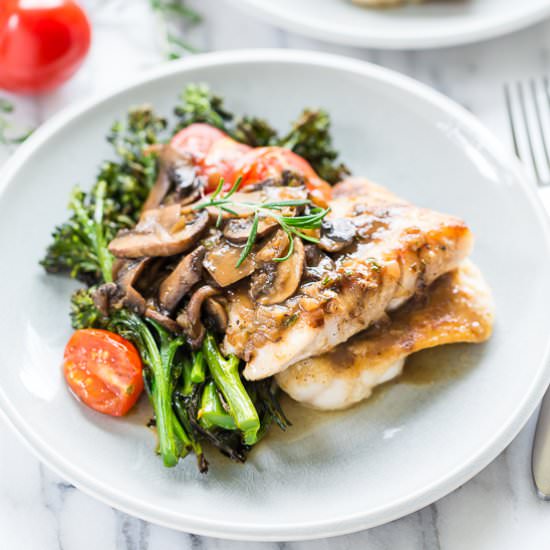 Pan Fried Rockfish