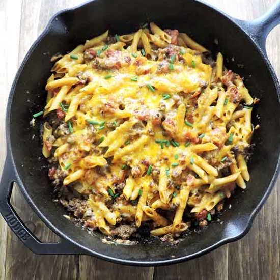 Cheeseburger Casserole