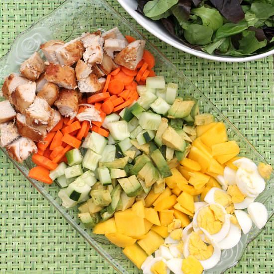 BBQ Chicken Chopped Salad