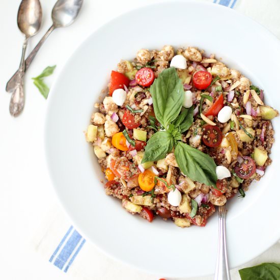 Caprese Quinoa Salad