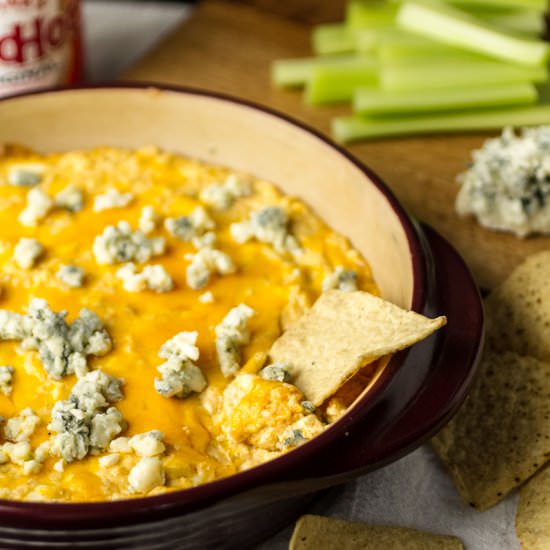 Quick Buffalo Chicken Dip