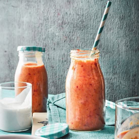 Stone fruit & Coconut Milk Smoothie