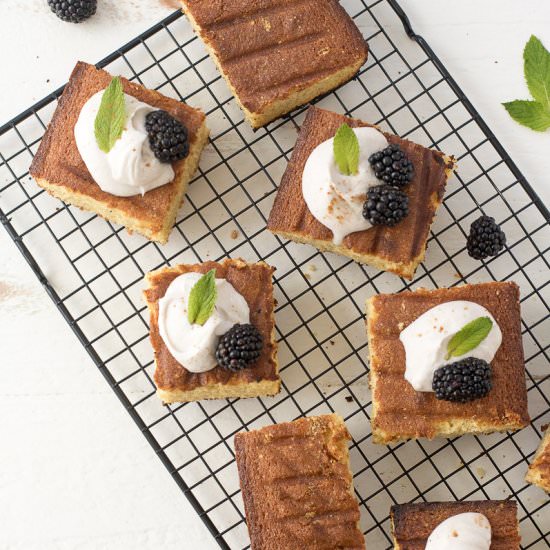 Dairy-Free Grilled Parmesan Cake