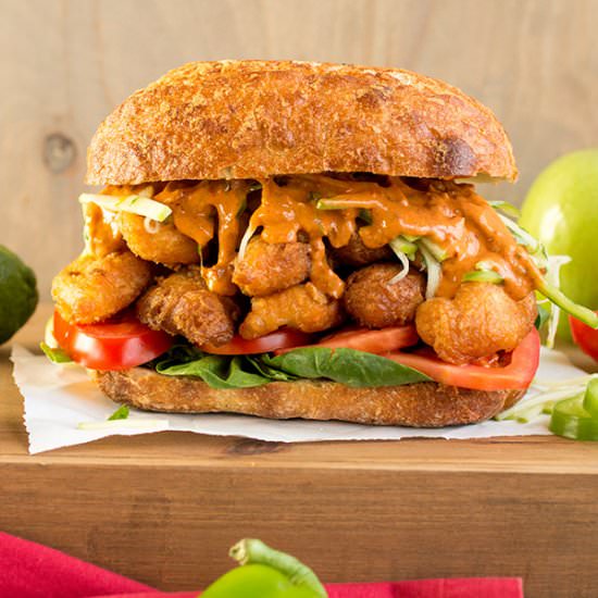 Beer Battered Fish Sandwich