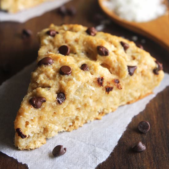 Clean Almond Joy Scones